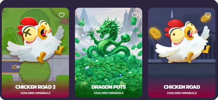 Coolzino original games