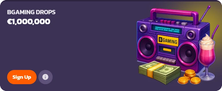 Coolzino BGaming Drops promotion