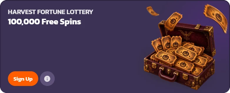 Coolzino fortune lottery with free spins